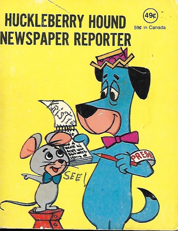 Huckleberry Hound Newspaper Reporter