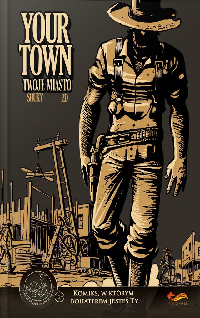 Your Town. Twoje miasto. Komiks paragrafowy. (Hardcover)