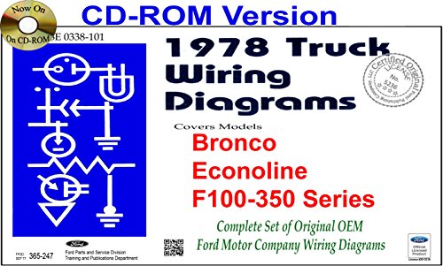 1978 Ford Truck Wiring Diagrams (Bronco, Econoline, F100-350 Series)