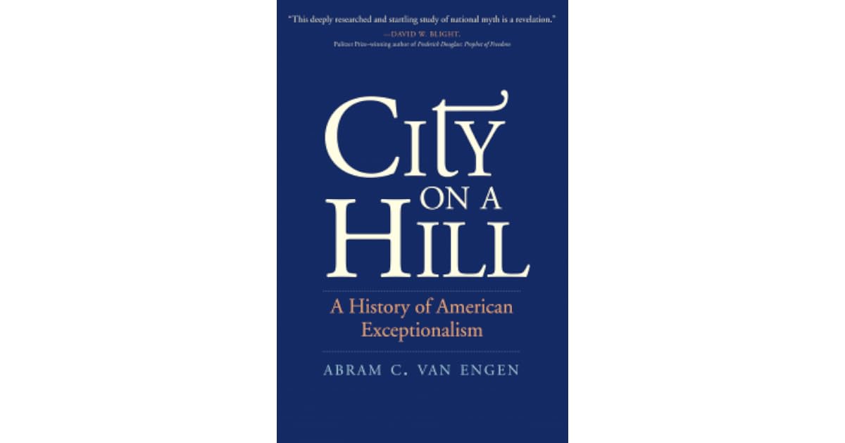 book cover of City on a Hill by Abram C. Van Engen