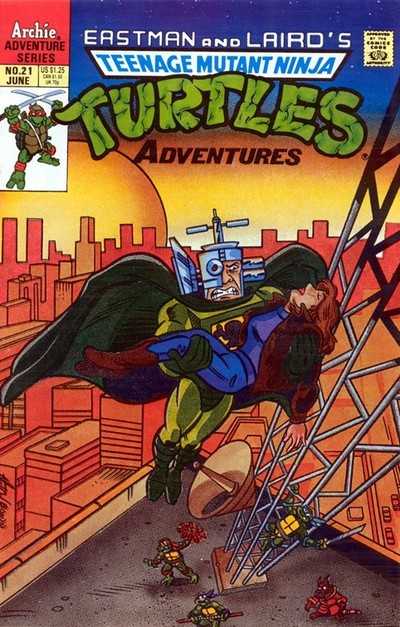 Teenage Mutant Ninja Turtles Adventures #21: Space Junk Face Funk Cyber Punk Thief (Teenage Mutant Ninja Turtles: Archie Adventures, #21)