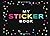 My Sticker Book: Softcover Album for Sticker Collection - 8.25 x 6 Inches