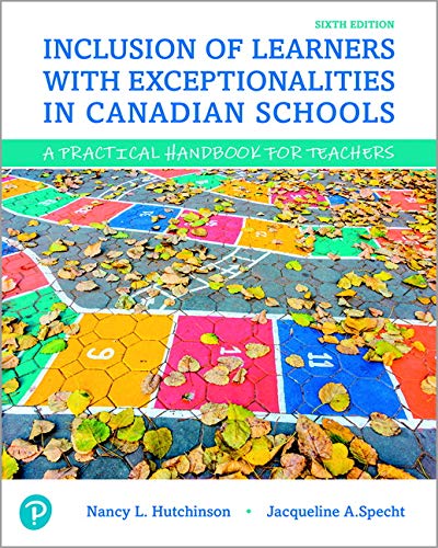 Inclusion of Learners with Exceptionalities in Canadian Schools: A Practical Handbook for Teachers (Paperback)