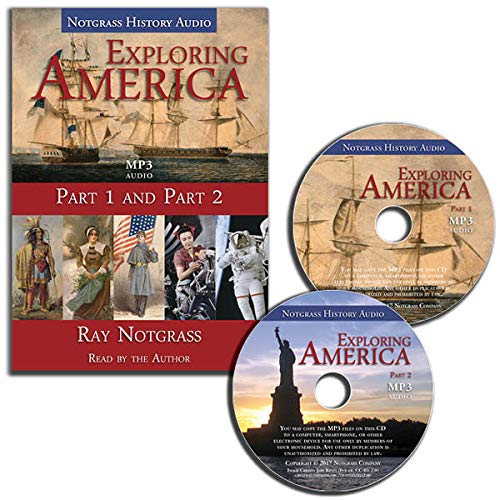 Exploring America MP3 Audio (MP3 CD)