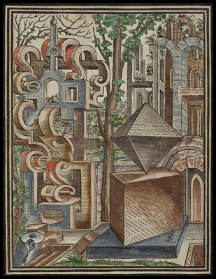 Cornell Method Notebook: Perfect for studying, notetaking, college work: Vintage Lorenz Stoer artwork cover