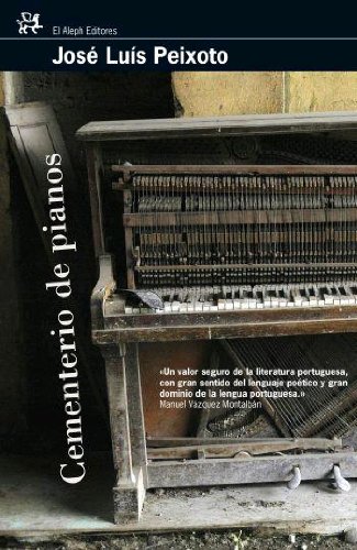 Portada de Cementerio de pianos, de José Luís Peixoto