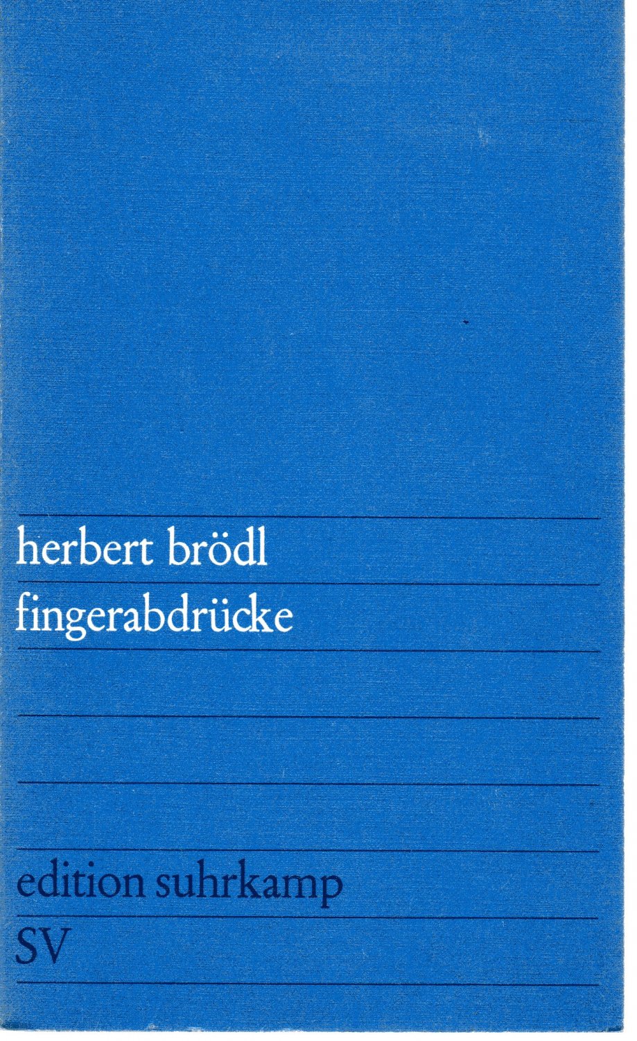 fingerabdrücke. schrottplatztexte (Paperback)