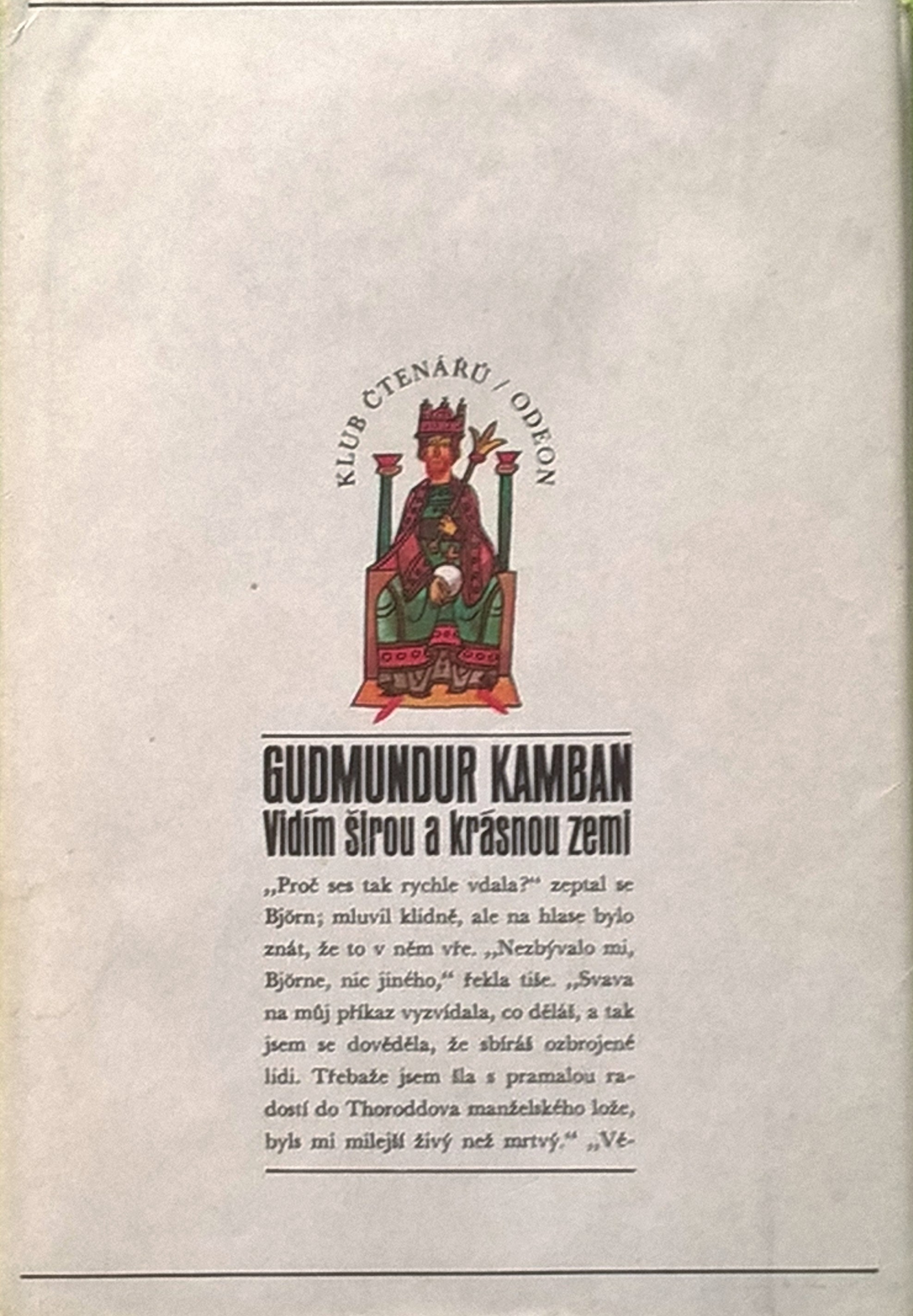 Vidím šírou a krásnou zemi (Hardcover)