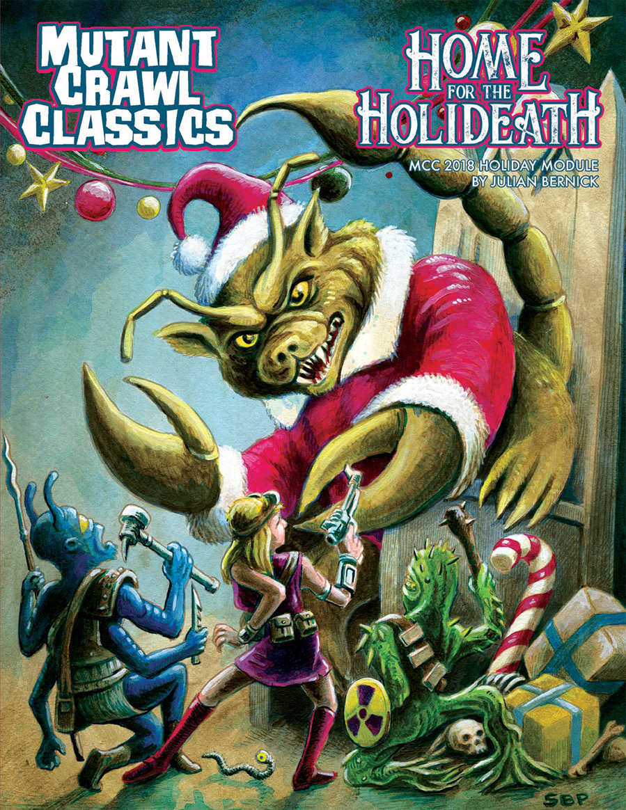 Mutant Crawl Classics 2018 Holiday Module: Home For The Holideath
