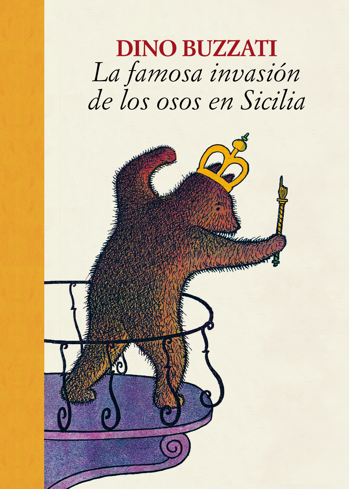 Portada de La famosa invasión de los osos en Sicilia, de Dino Buzzati