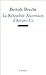 La Résistible Ascension d'Arturo Ui by Bertolt Brecht