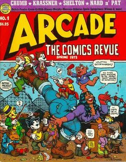 ARCADE The Comics Revue Spring 1975 (Unknown Binding)