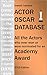 ACTOR OSCAR DATABASE: All t...