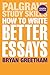 How to Write Better Essays