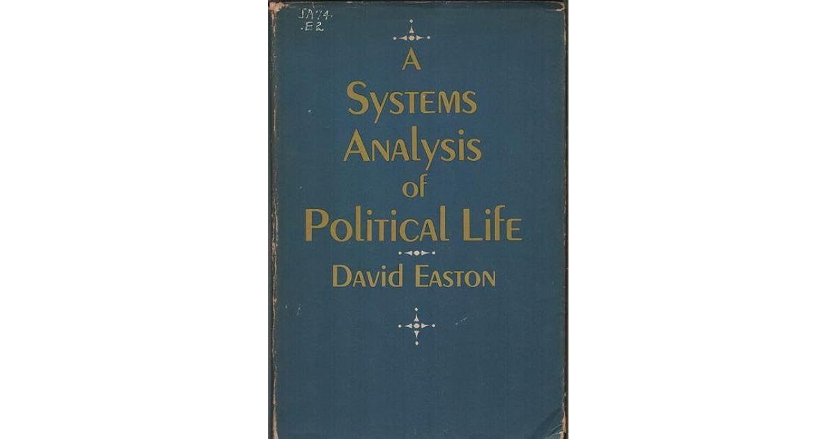 A Systems Analysis Of Political Life