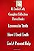 H. Emilie Cady Complete Collection: Three Books: Lessons in Truth; How I Used Truth; God A Present Help (THE SUCCESS AND PROSPERITY LIBRARY)
