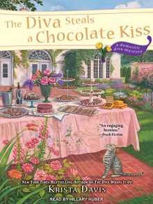 The Diva Steals a Chocolate Kiss (A Domestic Diva Mystery, #9) (Audiobook)