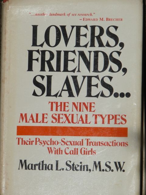Lovers, friends, slaves: The nine male sexual types, their psycho-sexual transactions with call girls (Hardcover)
