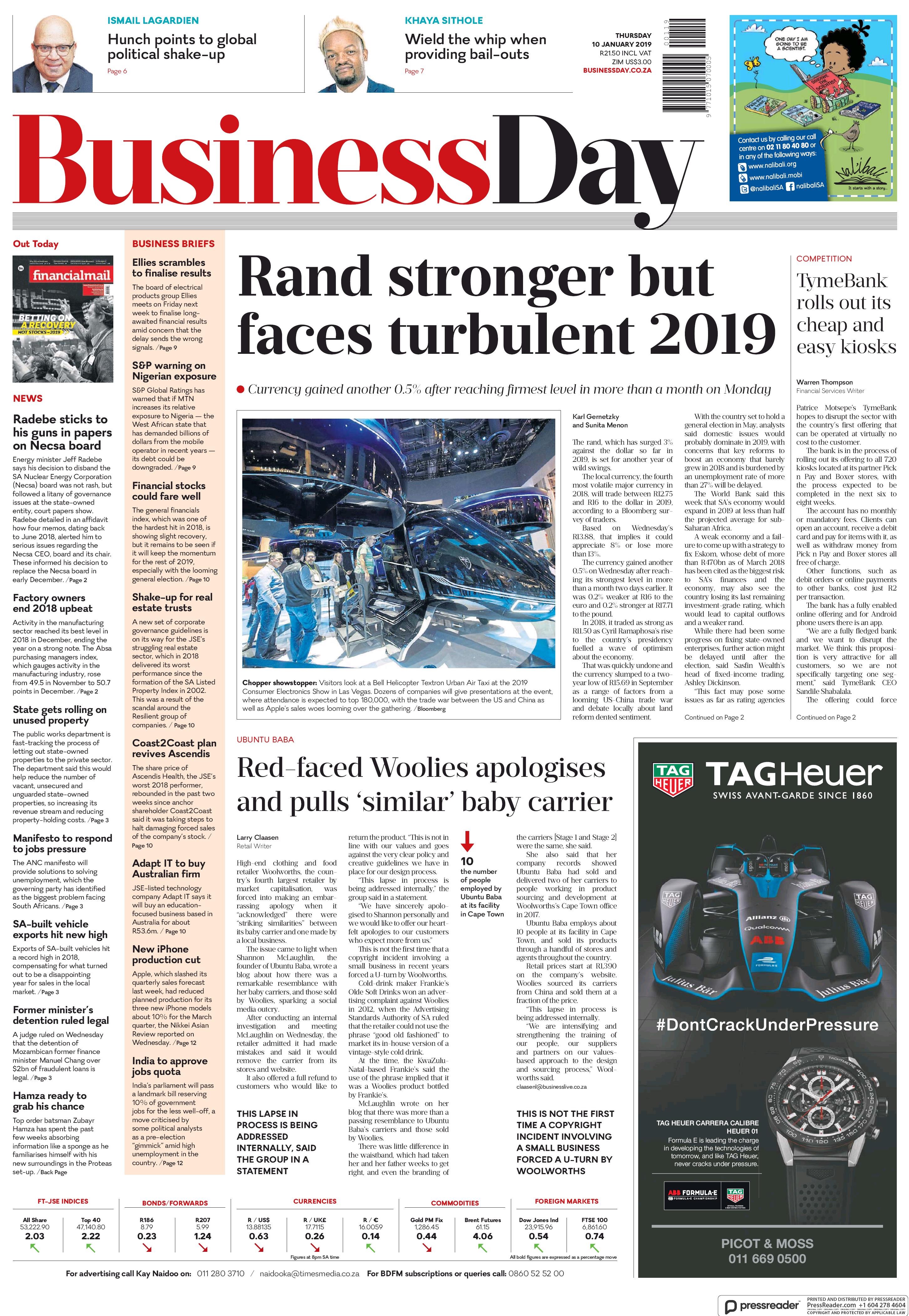 Business Day (vol. xxxv)