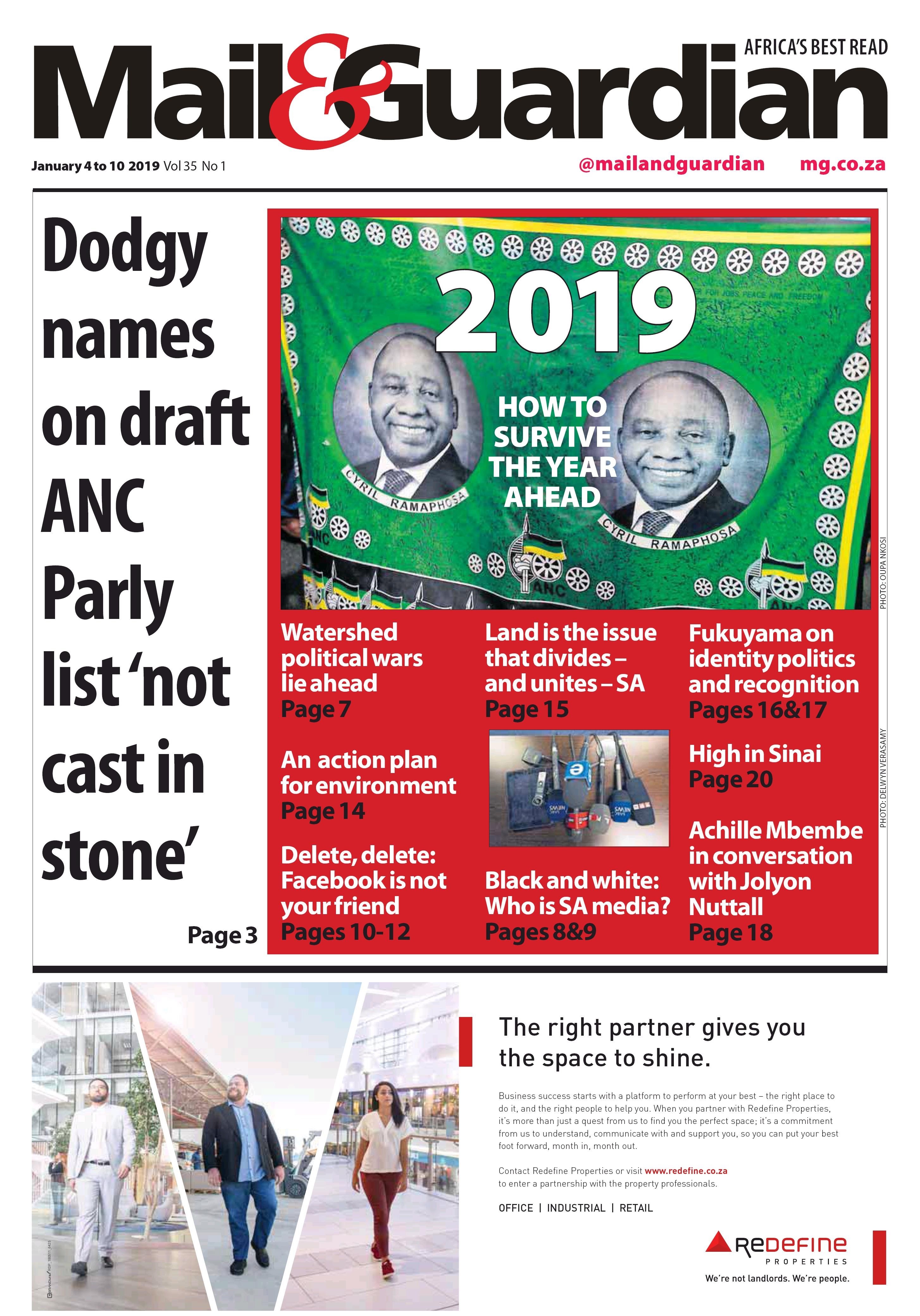 Mail & Guardian (vol. xxxv)