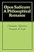 Opus Sadicum: A Philosophical Romance