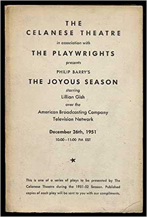 The Joyous Season: A Play