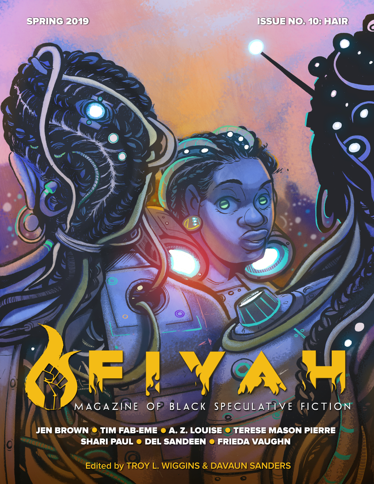 FIYAH Magazine of Black Speculative Fiction, Issue #10, Spring 2019: Hair