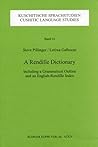 A Rendille Dictionary: Rendille-English - Including a Grammatical Outline and an English-Rendille Index (Cushitic Language Studies vol. 14)