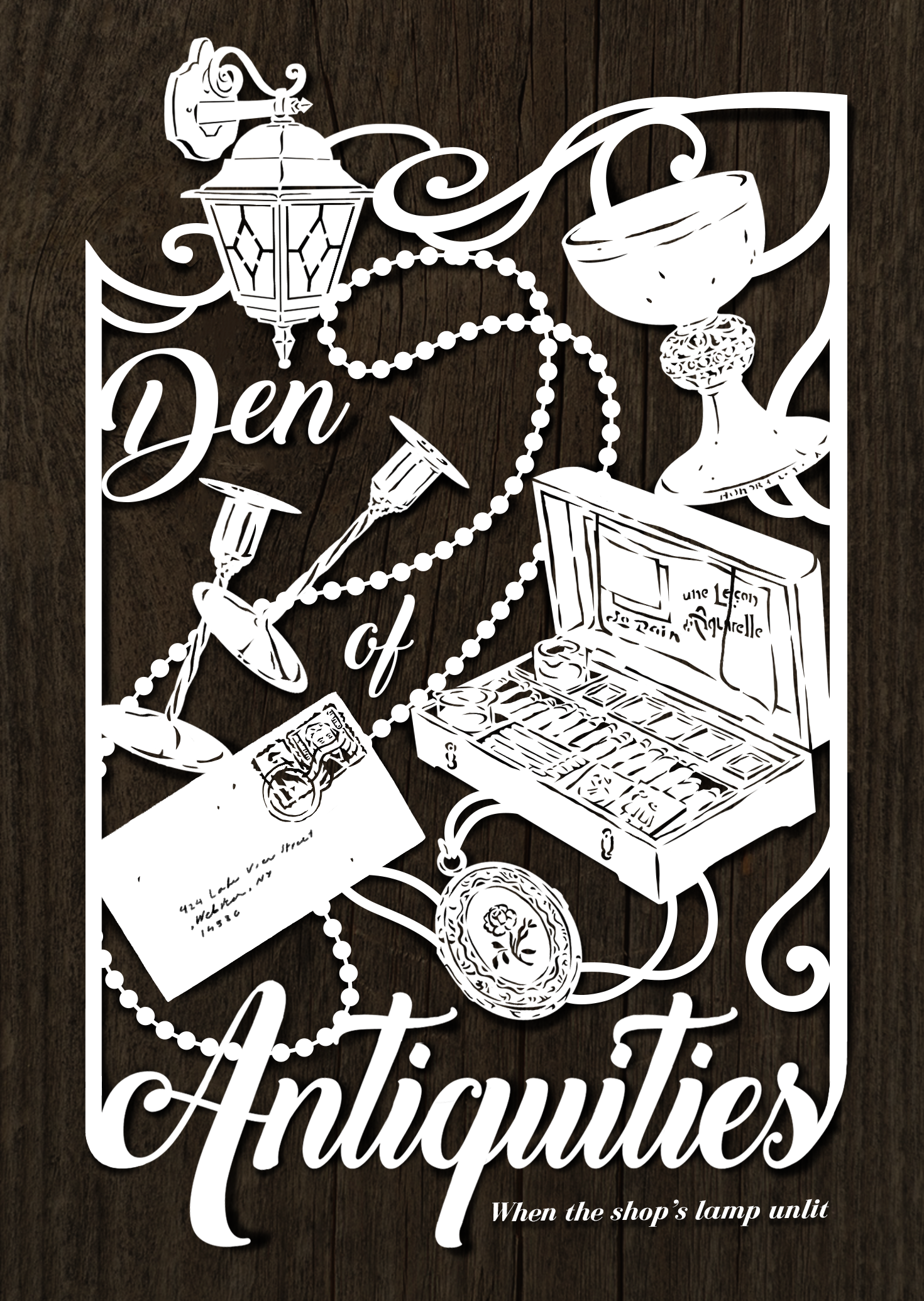 Den of Antiquities: When the Shop's Lamp Unlit (แอนโธร้านของเก่า, #2)