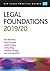 Legal Foundations 2019/2020