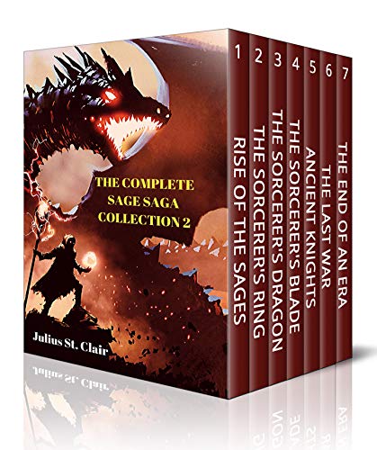 The Sage Saga Collection: Books 7-10, and 3 Tie-In Novels (An Epic Fantasy Omnibus)