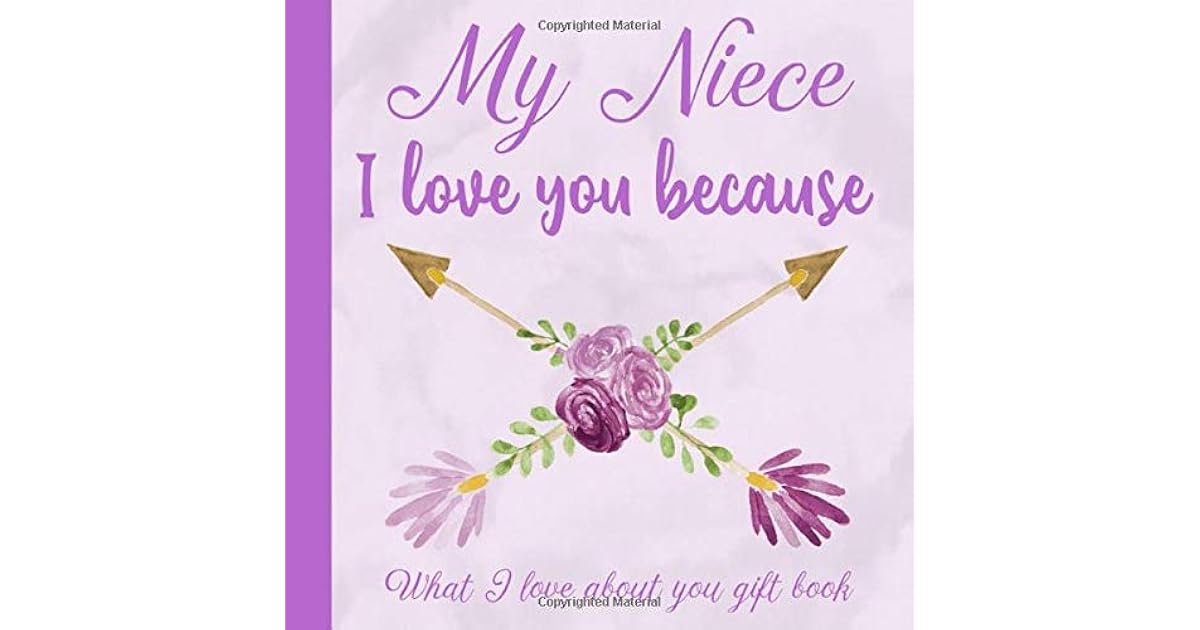 I Love You Niece My Niece I Love You Because What I Love About You Gift Book: Prompted  Fill-In The Blank Personalized Journal | 25 Reasons Why I Love You |  Christmas, ... To Niece From