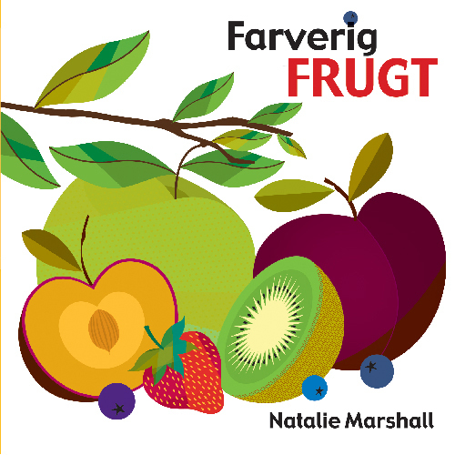 Farverig frugt (Board book)