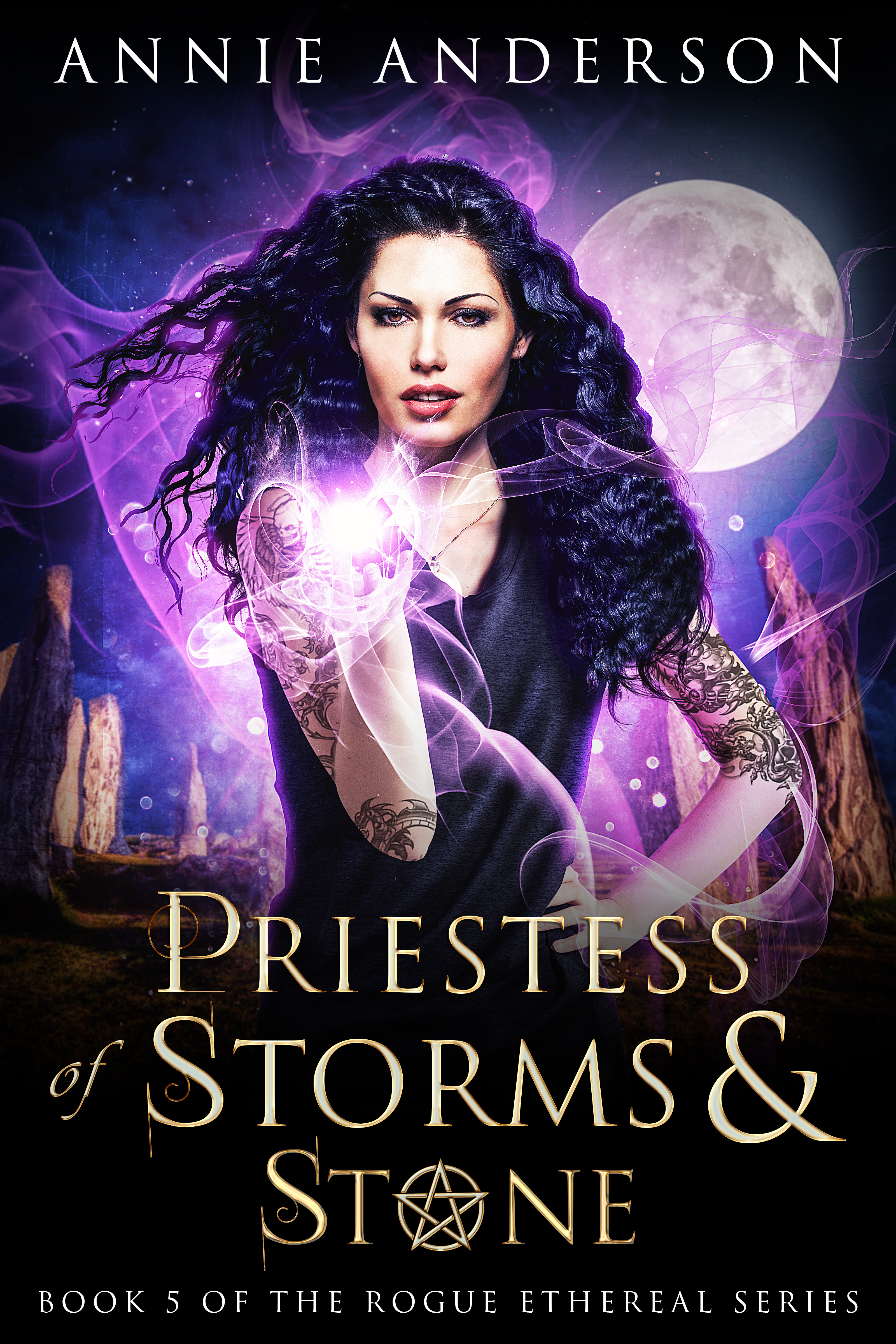 Priestess of Storms & Stone (Rogue Ethereal, #5)