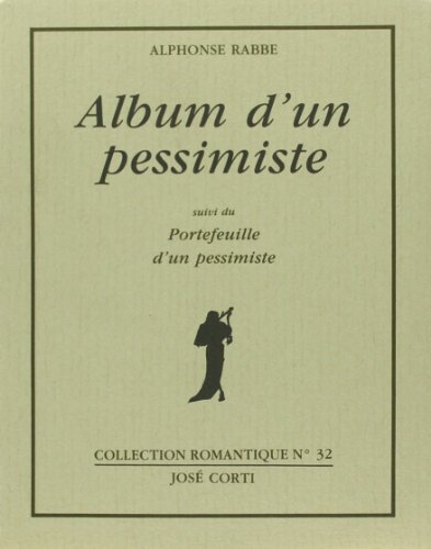 Album d'un pessimiste (Paperback)