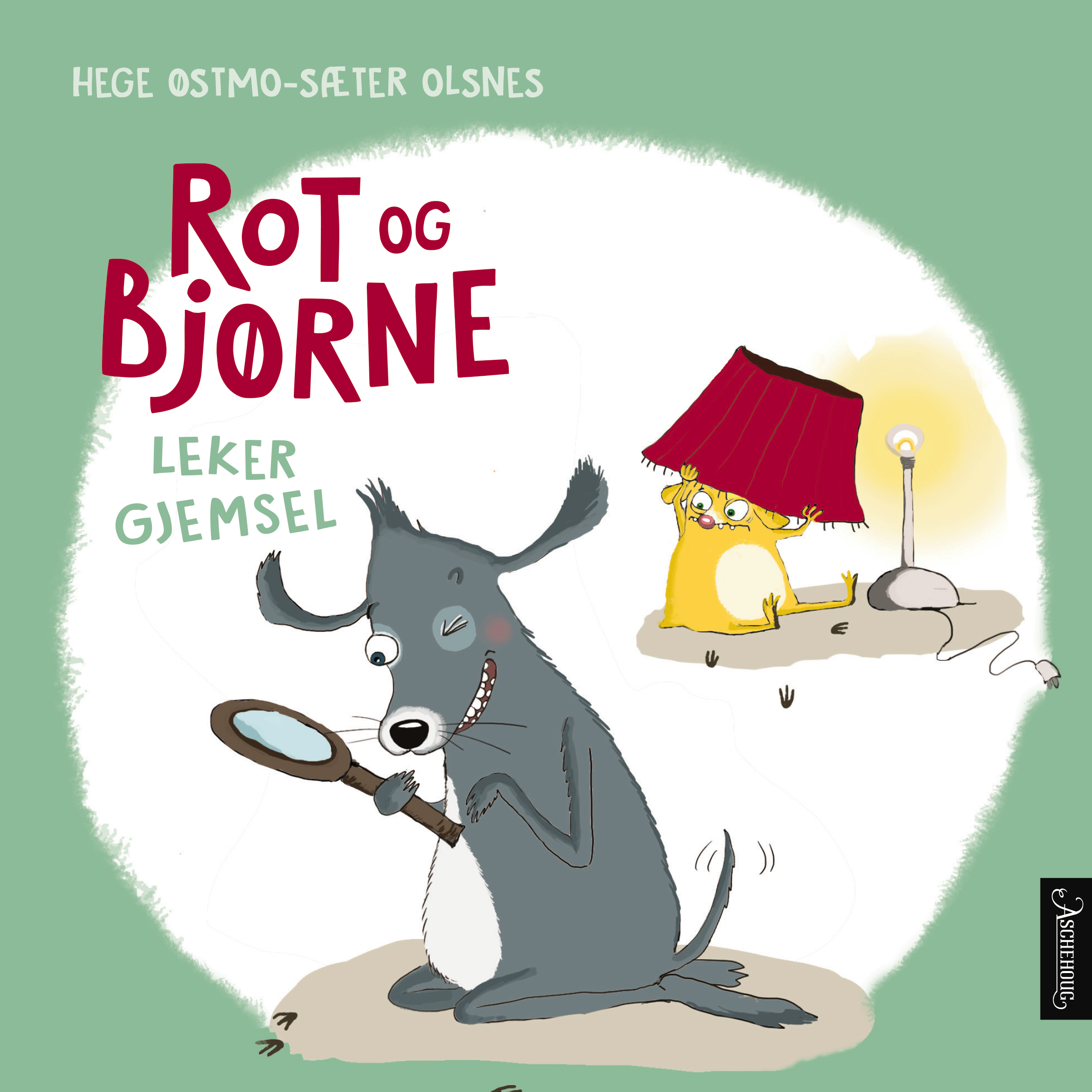 Rot og Bjørne leker gjemsel