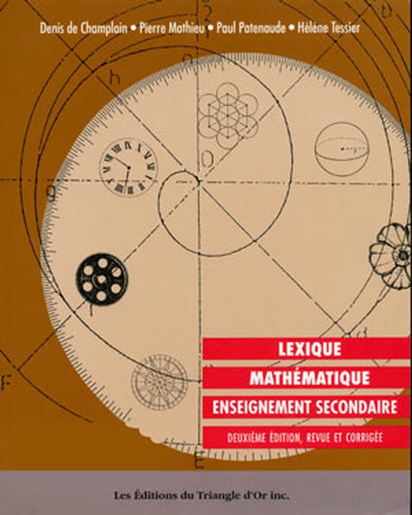 Lexique Mathématique Enseignement Secondaire