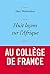 Huit leçons sur l'Afrique