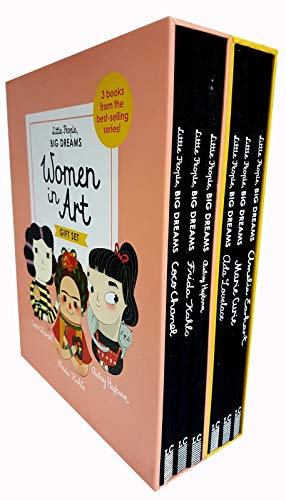 Little people big dreams women in art and science collection 6 books gift box set (Paperback)