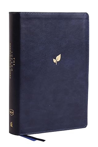 NKJV, Lucado Encouraging Word Bible, Leathersoft, Blue, Comfort Print: Holy Bible, New King James Version