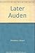 Later Auden
