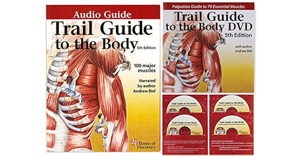 Trail Guide to the Body Palpation Guide to the 79 Essential Muscles [with CD Set + Audio Guide Trail Guide to the Body Palpation Guide to the 79 Essential Muscles [with CD Set + Audio Guide