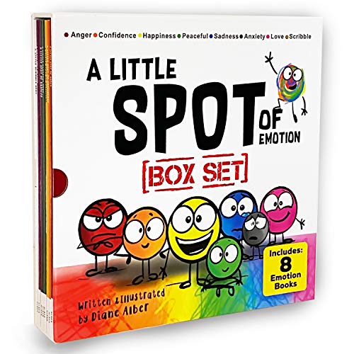 A Little SPOT of Emotion 8 Book Box Set (Books 1-8: Anger, Anxiety, Peaceful, Happiness, Sadness, Confidence, Love, & Scribble Emotion)