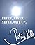 Never, Never, Never Give up