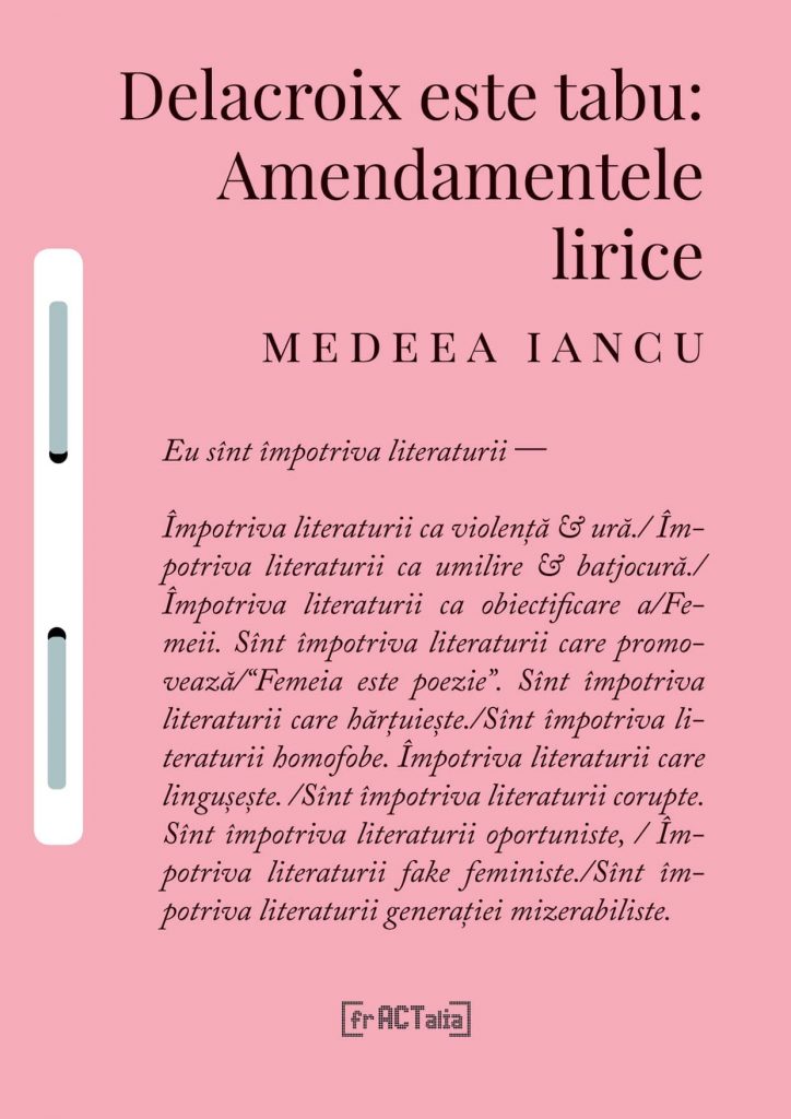 Delacroix este tabu: Amendamentele lirice