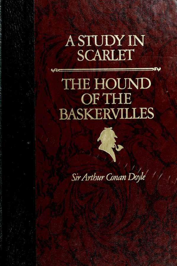 A Study in Scarlet / The Hound of the Baskervilles (Hardcover)