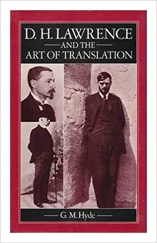 D.H. Lawrence And The Art Of Translation