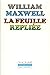 La Feuille repliée