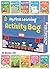 My First Learning Activity Bag | Set of 10 Exciting Brain Activity Books | Interactive Fun Activities and Exercise for Kids & Children