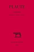 Comédies: Tome VI : Pseudolus. - Rudens. - Stichus. (Collection Des Universites De France: Latine, 92)